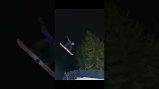 Bro mogging the skiers 🥵🤣 viral snowboarding skiing shorts snowboard [upl. by Ileane983]