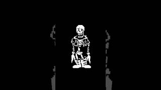 DisbeliefPapyrus Cutscene Sneak peak  UndertaleLast corridor [upl. by Egiaf]