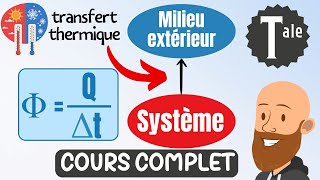 Transfert thermique  conduction convection et rayonnement  cours de physique chimie terminale [upl. by Nylecsoj419]