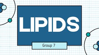 LIPIDS FUNCTION BASIC GROUPS IMPORTANCE [upl. by Davey]