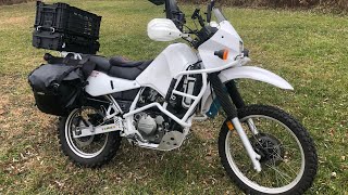 First Generation Kawasaki KLR650 Review [upl. by Peter]