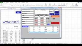 Buchführungsprogramm auf Basis einer Excel Datei VBA Programmierung Zahlungsausgang [upl. by Oby]