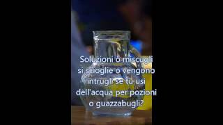 Le canzoni dellacqua 6 Soluzioni o miscugli Scienze Scuola Primaria [upl. by Sakhuja]