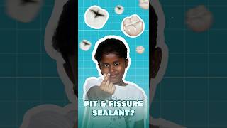 what is Pit amp Fissure Sealant🤔 dental dentalcare pitandfissurelearning education [upl. by March]