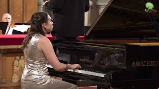 Mozart Piano Concerto No 23  Mira Walker [upl. by Ellehcim]