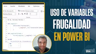 Uso de Variables frugalidad en Power BI [upl. by Circosta779]