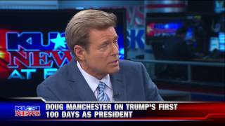 Papa Doug Manchester Talks About Donald Trumps First 100 Days on KUSI [upl. by Castorina576]