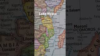 Lake Nyasa and Surrounding countries geography upsc [upl. by Avir980]