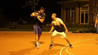 All day Streetball with ex NBA player [upl. by Anela424]