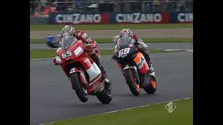 MotoGP  2004  Gara 09  Inghilterra  Donington [upl. by Carin]