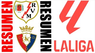 Rayo Vallecano vs Osasuna 31 Resumen  La Liga 20242025 [upl. by Vashti]