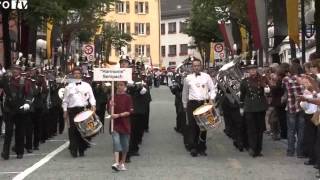 MG Harmonie Sempach Marschparade Musikfest Brig 2012 [upl. by Tova261]