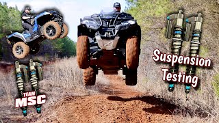 CFMOTO CFORCE Extreme Testing wNew TFX Suspension vs Factory Setup [upl. by Elyag392]