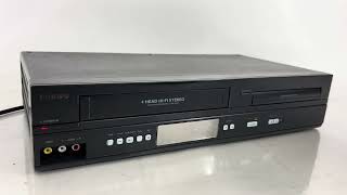 Philips DVD VCR Combo Player 4Head HiFi VHS Recorder DVP3345VBF7A [upl. by Aiseneg]