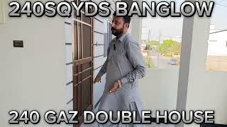 SOOMRA SOCIETY 240 GAZ DOUBLE STORY HOUSE FOR SALE IN SCHEME 33 KARACHI PAKISTAN [upl. by Seabrooke460]