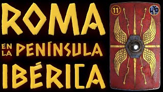 La ROMANIZACIÓN de la PENÍNSULA IBÉRICA  HISPANIA [upl. by Acemat]