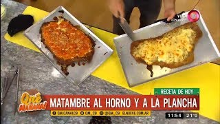 Receta de hoy matambre al horno y a la plancha [upl. by Inalaehon]