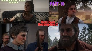 Robbing the Bank and selling liqour  Red Dead Redemption 2 [upl. by Weihs]