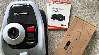 Segway Navimow i105E  unboxing  Robotgressklipper [upl. by Bernice]