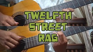 Twelfth Street Rag  Guitar Cover  SpongeBob Soundtrack [upl. by Akeryt579]