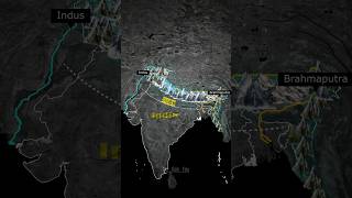 Himalayas physiographic division and their parts himalayas geography map upsc ssccgl facts [upl. by Annahc972]