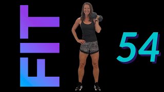 FIT Series No Repeat Leg Strength Workout  40 Minute  Day 54 [upl. by Enitsirt836]