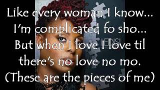 Ledisi pieces of me lyrics [upl. by Orme]