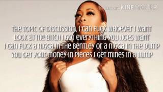 Trina  Killin You Hoes Lyrics [upl. by Shanna885]