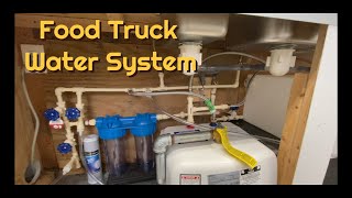 How to build your Food Truck Water System [upl. by Anyer289]