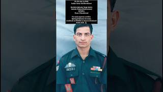 Havildar Bahadur Singh Bohra Ashok chakrposthumousindianmilitary indianarmedforces [upl. by Sylas]