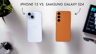 Samsung Galaxy S24 vs iPhone 15  Choose Wisely [upl. by Leur294]