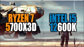 Ryzen 7 5700X3D vs 12600K Benchmarks  Tested in 15 Games and Applications [upl. by Tingey836]