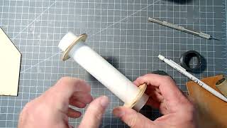 LOC Precision quotIrisquot 2inch model rocket assembly part 1 [upl. by Aiel]