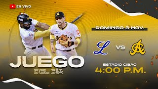 TIGRES DEL LICEY VS ÁGUILAS CIBAEÑAS  SERIE REGULAR 202425 [upl. by Udale]