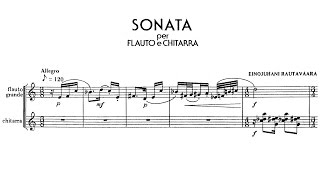 Einojuhani Rautavaara  Sonata for Flute and Guitar 1975 [upl. by Mosley]