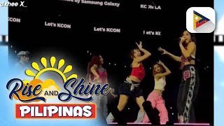 TALK BIZ  BINI successful ang performance sa KCON LA 2024 [upl. by Annaes]