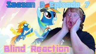 Blind Reaction  MLP FIM S6 E7 quotNewbie Dashquot [upl. by Elorak772]