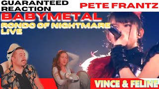 BABYMETAL  Rondo of Nightmare Live  Budokan Black Night Reaction [upl. by Recnal]