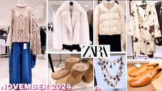 ZARA NEW FALL 2024 Collection  NOVEMBER 2024 with PRICES Fashion [upl. by Ayeka]