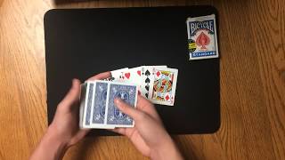 David Blaines Card Trick Revealed Any Card At Any Number ACAAN [upl. by Asenad]