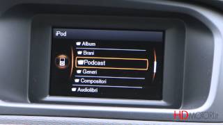 Volvo V40 focus infotainment da HDmotoriit [upl. by Abixah]