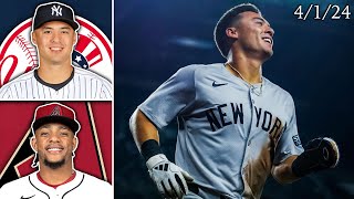 New York Yankees  Arizona Diamondbacks  Game Highlights  4124 [upl. by Clovis255]