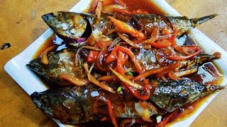 How To Cook Simple Fish Escabeche for Beginners Quick and Easy Recipe [upl. by Stutzman]