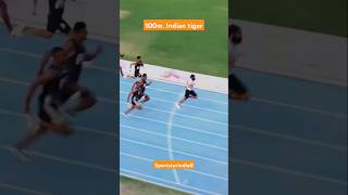 GURINDERVIR Singh in 100m National Inter State Senior Athletics Championships 2024 guri national [upl. by Sinne954]