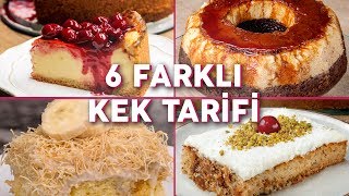 quotDaha Önce Kek Yememişimquot Dedirtecek 6 Farklı Kek Tarifi  Kek Tarifleri  Yemekcom [upl. by Noiramaj]