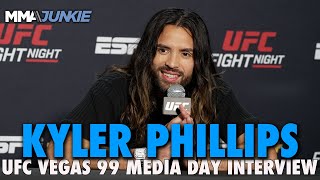 Kyler Phillips Believes Top10 Ranking Likely With Finish of Rob Font  UFC Vegas 99 [upl. by Fortin747]