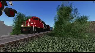 The RoScale videos are back CN Q116 with CN 8952 trailing at Fenton MI [upl. by Attebasile]