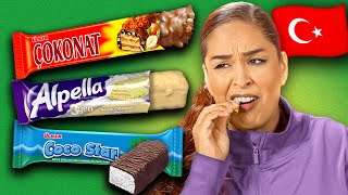 Mexican Moms Try Turkish Snacks For The First Time [upl. by Dell]