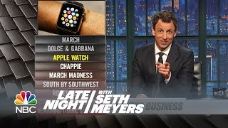 Ya Burnt Dolce amp Gabbana March Madness  Late Night with Seth Meyers [upl. by Buck369]