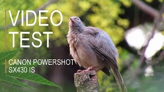 CANON POWERSHOT SX430 IS  VIDEO TEST  720p [upl. by Margetts142]